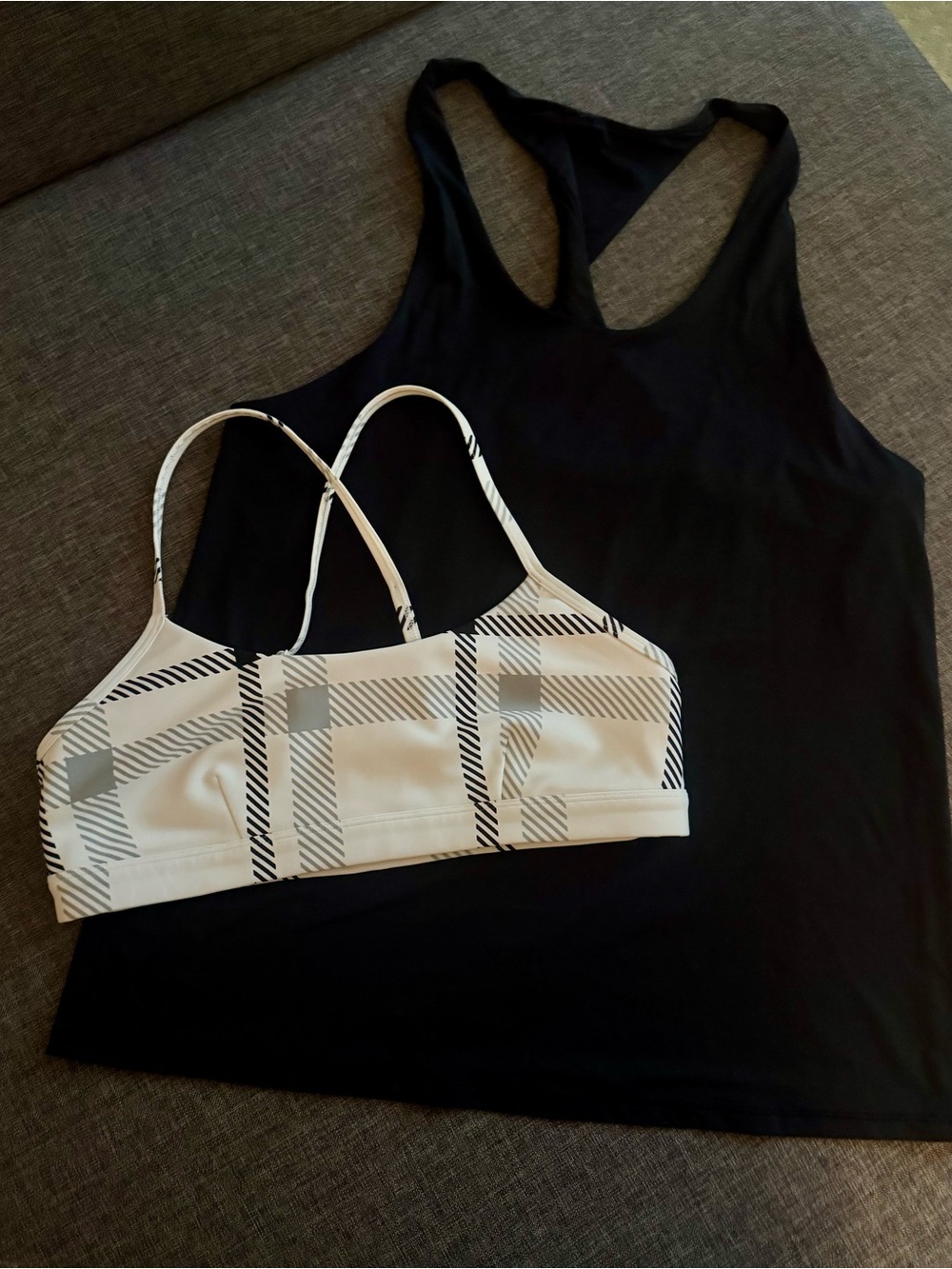 ALO Sports Bra and Tank Top bundle
